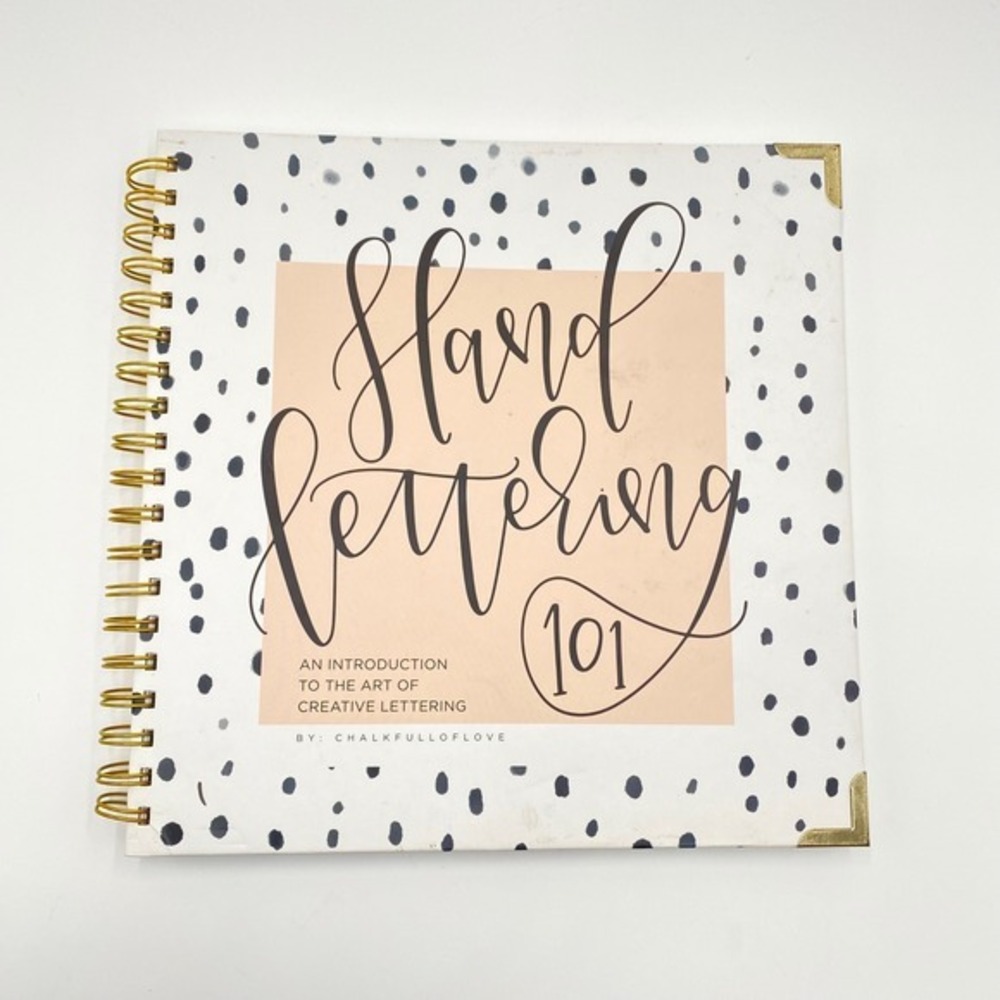 Hand Lettering 101 An Introduction to the Art of Creative Lettering Workbook